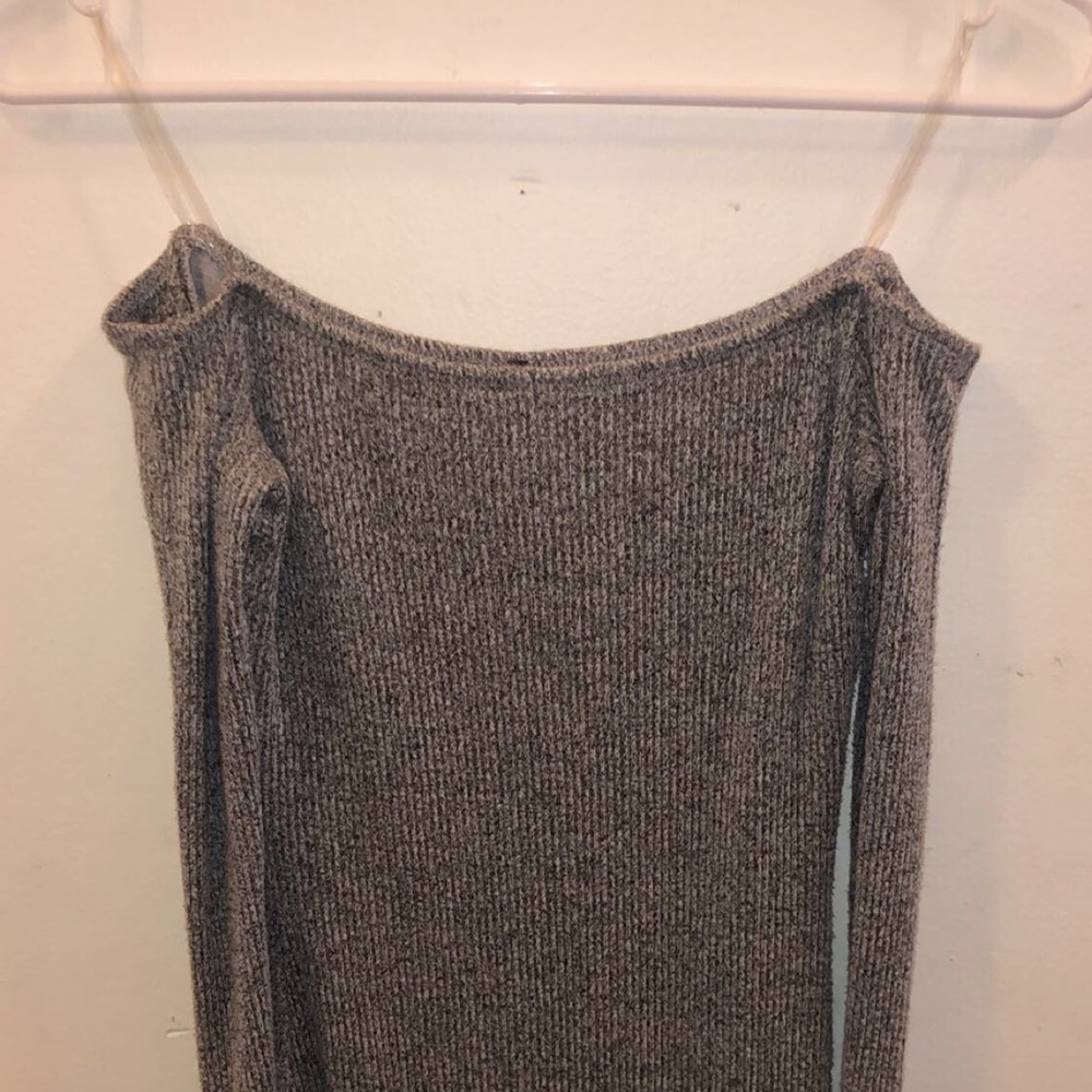 Off the shoulder mini dress